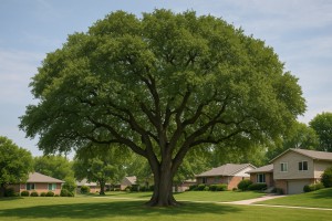 Texas Live Oak in Summer
