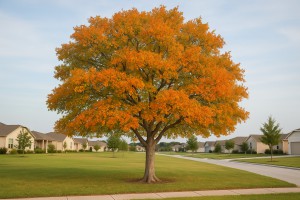 Texas Persimmon in Autumn