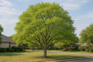 Texas Persimmon in Spring