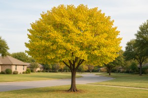 Texas Redbud in Autumn