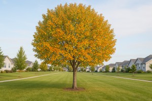 Thinleaf Alder in Autumn
