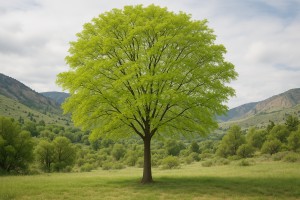 Thornless Honeylocust in Spring