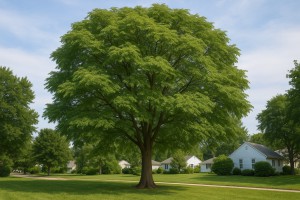 Tree Of Heaven in Summer