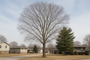 Tree Of Heaven in Winter