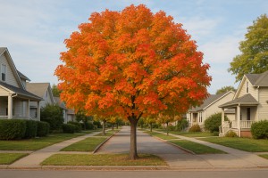 Trident Maple in Autumn
