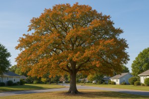 Turkey Oak in Autumn