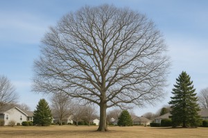 Turkey Oak in Winter