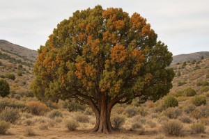 Utah Juniper in Autumn