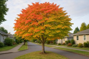 Vine Maple in Autumn