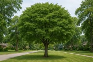 Washington Hawthorn in Summer