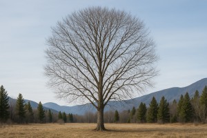 Washington Hawthorn in Winter