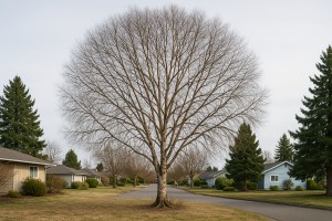 Water Birch in Winter