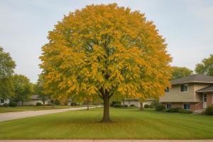 Water Hickory in Autumn
