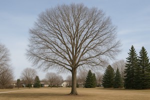 Water Hickory in Winter