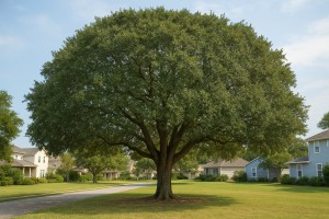 Water Oak in the summer