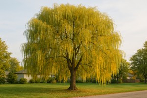 Weeping Willow in Autumn