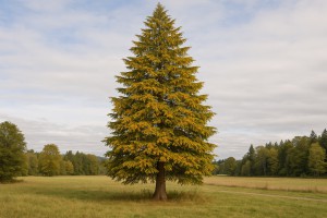 Western Hemlock in Autumn