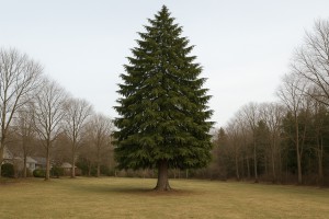 Western Hemlock in Winter