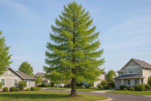 Western Larch in Spring