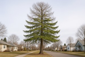 Western Larch in Winter