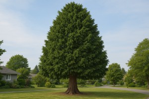 Western Red Cedar in the summer