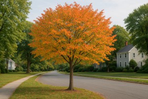 Western Serviceberry in Autumn