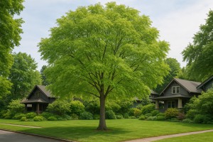 Western Soapberry in Spring