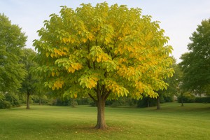 White Mulberry in Autumn