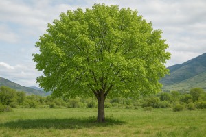 White Mulberry in Spring