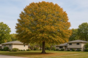 Willow Oak in Autumn