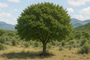 Yaupon Holly in the summer
