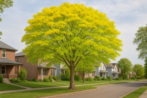 Yellow Poui in Spring